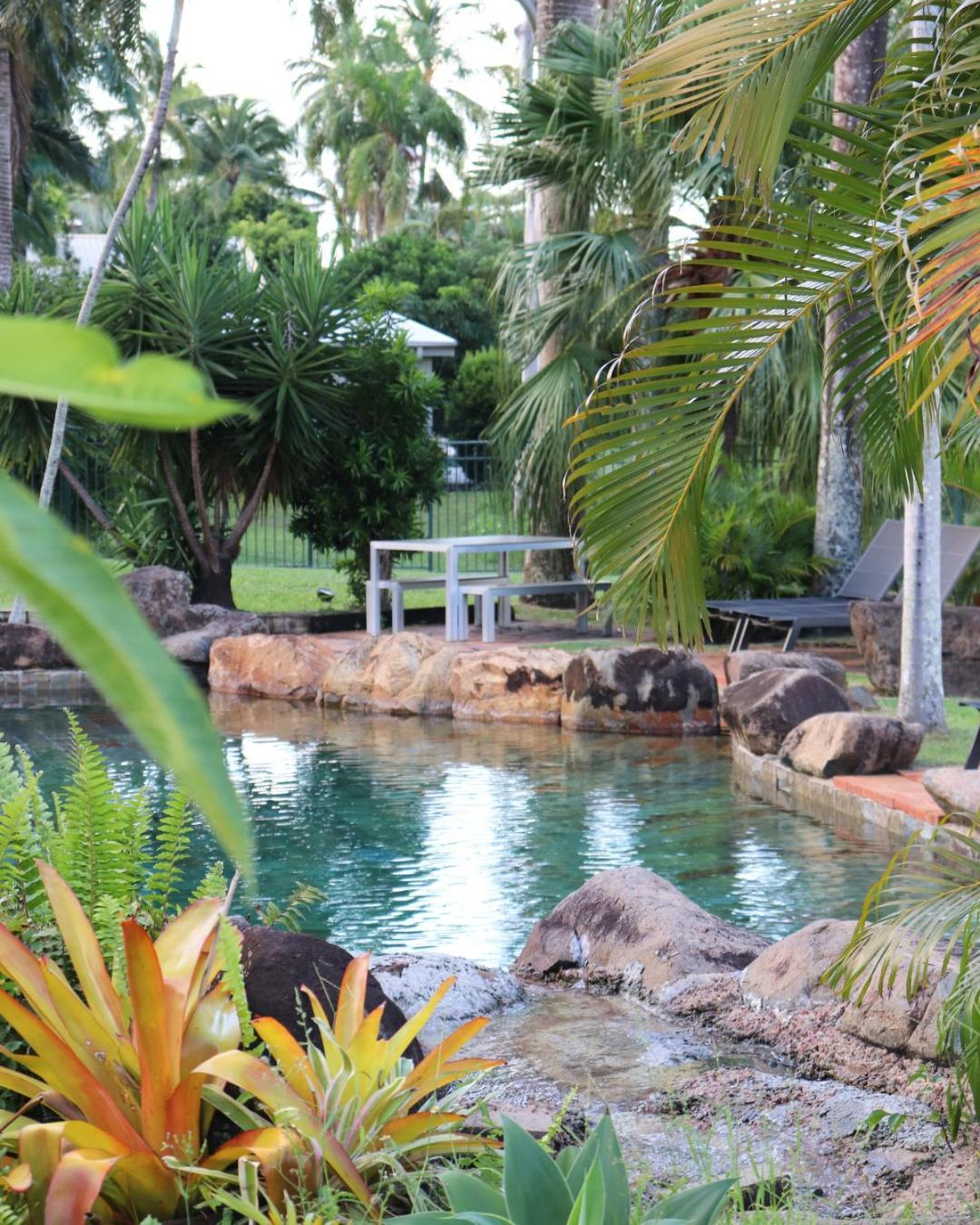 شاطئ إيرلي Colonial Palms Motor Inn المظهر الخارجي الصورة